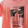 大槌 刺し子プロジェクトのＴシャツ「Shining Village」星降るまち