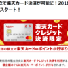 楽天カードクレジット払いで投資信託購入し楽天ポイント１％付与されるサービス