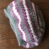 リフ編みベレー帽