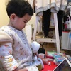 2歳    2月9日    英語の勉強