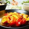 ☆えびとトマトの卵炒め＆大豆とシラスの炊き込みご飯☆
