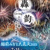 夏のはじまりを告げる！『越前みなと大花火』 (福井県)