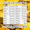 2024年4月1日月曜日🗓️山形県天童市さとう質店本日の貴金属価格はこちら💁‍♀️