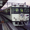 上京途上の函館駅で