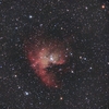 パックマン星雲(NGC281)を光害地から