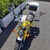 【バイク整備】モンキーのミラーを左右両側に取り付けました。