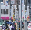 陽炎の夏に明るさを振りまいて　新京成電鉄・京成津田沼駅付近