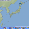 また地震か？しかも震源地から１００ｋｍ以上離れてのに札幌が同じかそれ以上の震度？？