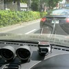 ノンブラシ洗車機で洗車