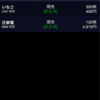 8月19日の株式投資実績(手取り損益＋9,476円)