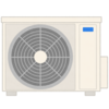 室外機のフリーイラスト素材