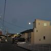 １０月８日　くっきりと十三夜の月