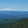 鳥海山を望む