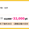 【ハピタス】本日限定！ auカブコムFX が32,000pt（32,000円）にアップ！