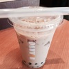 ドトールコーヒーであえてのタピオカミルクティー