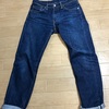 【LEVI'S 511 made in the USA CONE DENIM 2 inch over】穿き込み19months