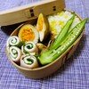 オクラが飛び出すお弁当