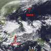 台風は上陸しないけど