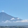 今朝の富士山