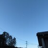 今朝の月