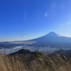 三ツ峠山・カチカチ山（天上山）登山！大雪の縦走路後編