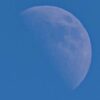 よしべ～の業務報告50107(水星、太陽、昼の上弦の月、月面X)