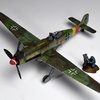 1/32 造形村 Ta-152H-1 パイロット・パラシュート装着・整備兵セット