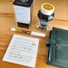 新しく万年筆インクGETしました！ANGERS Original INK カンタレッリ！黄色だよーーーー！！！(ﾉ≧∀≦)ﾉ✨」 