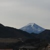 雪の少ない富士山