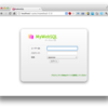 phpMyAdminじゃなくてMyWebSQLをMBAに導入してみた