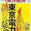 週間東洋経済「東京電力偽りの延命」