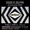 11/20「joyful」@heavysick ZERO(中野)