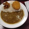 【今日のＣ＆Ｃカレー】朝カレーA(辛口)　トッピングコロッケ　￥330　トッピング券併用　渋谷店