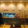 【One Wall One Art】春日部のカフェ・茶寮「はなあゆ」さんに線譜を展示しております