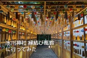 【埼玉観光レポ】川越氷川神社の縁結び風鈴へ行ってみた！ライトアップでとっても素敵でした！