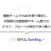 複数チームでmablを使う場合に、月間実行回数制限やチーム間でのテスト・フローへの相互干渉と戦う