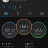 15.6kmJOG。今日も大量の汗。関西での生活27日目。