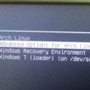 Windows7とArchlinuxでデュアルブートしたメモ