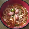 お蕎麦のアレンジレシピ「ワンパン　ナポリタンそば」を作りました♪