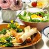 ☆ホタテと青梗菜のクリーム煮＆菜の花のスパゲティ☆