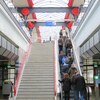 エスカレーターは、くっついてるけど大丈夫なの？