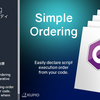 【Unity】各スクリプトの実行順（Script Execution Order）をプログラムで設定できる「Simple Ordering」紹介（無料）