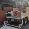 現場に戻ると、家具を処分して空荷になった