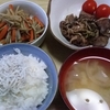 ５月３１日の晩御飯。