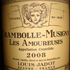 Chambolle Musigny Les Amoureuses Domaine Louis Jadot 2008