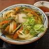 山菜おろし冷かけうどん