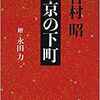 吉村昭著『東京の下町』　読後感想文