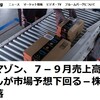 アマゾン下落するも涙を拭きながら攻めました