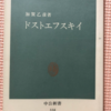 加賀乙彦「ドストエフスキイ」（中公新書）　精神科医の読みでは、ドストエフスキー理解の鍵は癲癇にある、とのこと。