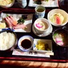 鶴亀のお刺身定食